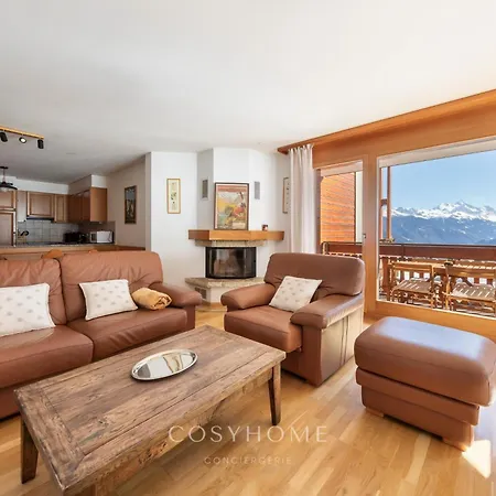 Daire La Maison Lou L Ski-out L Parking L 6 Personnes Crans-Montana